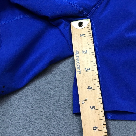 Rhone Active Shorts Mens XXL Lined 5" Workout Run Gym Blue Stretch Polyester 2XL - Picture 8 of 12